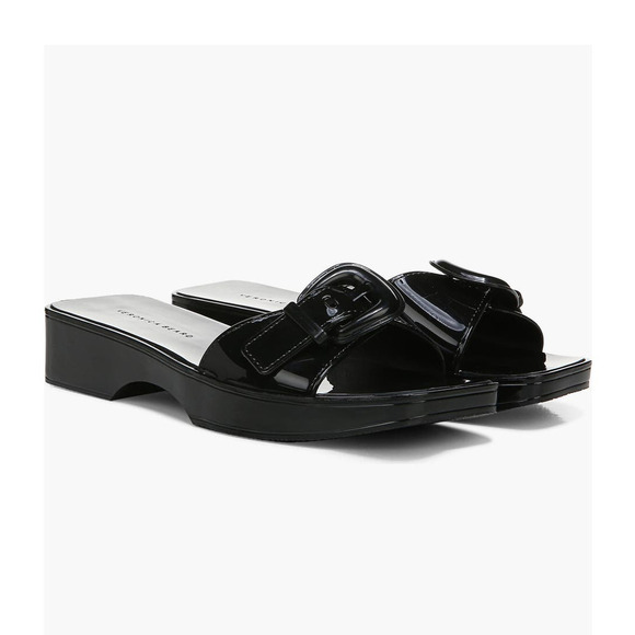 Veronica Beard Shoes - Veronica Beard Davina Jelly Slides in Black Size 7